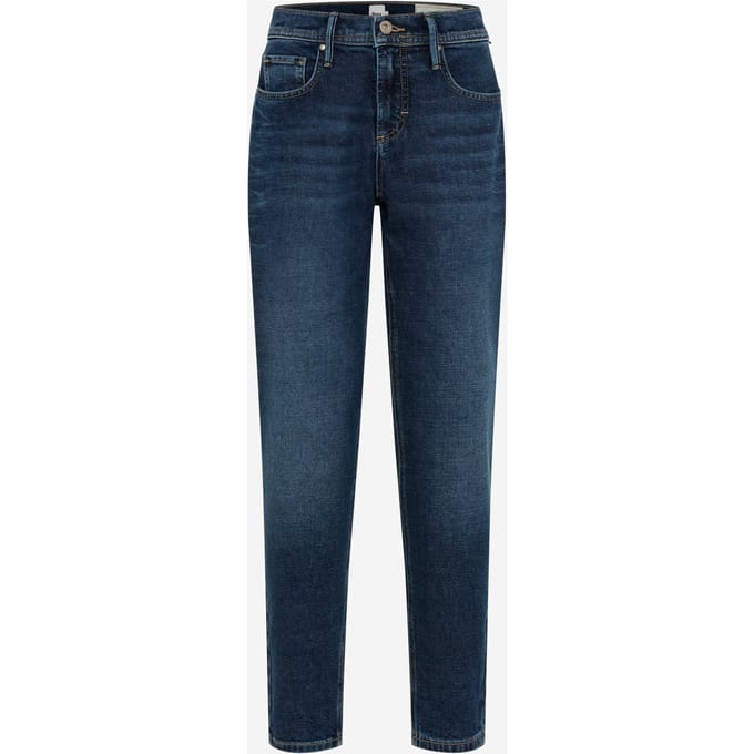 Brax Dames Jeans  Style MILEY S USED MID BLUE, denim blauw regular, maat 44K