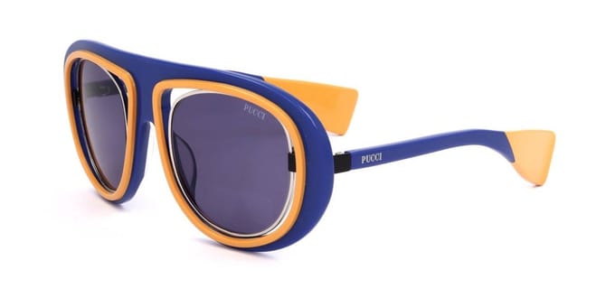 Pucci EP0059 Shiny blue 50/25/130 WOMAN Zonnebrillen