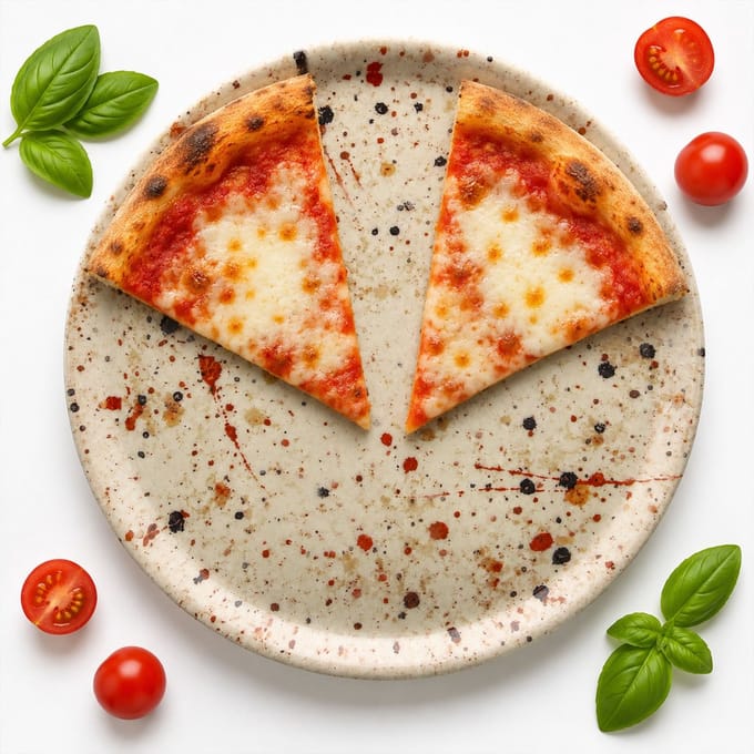 Pizzateller GRANITO Ø31,5cm aus Porzellan – 165307