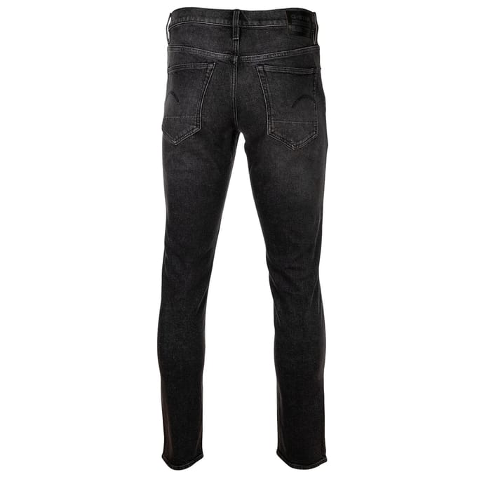 G-Star 3301 Slim Jeans Dark Grey Talla: W30L32 | Vaqueros Pitillo Outlet | Hombre | Gris