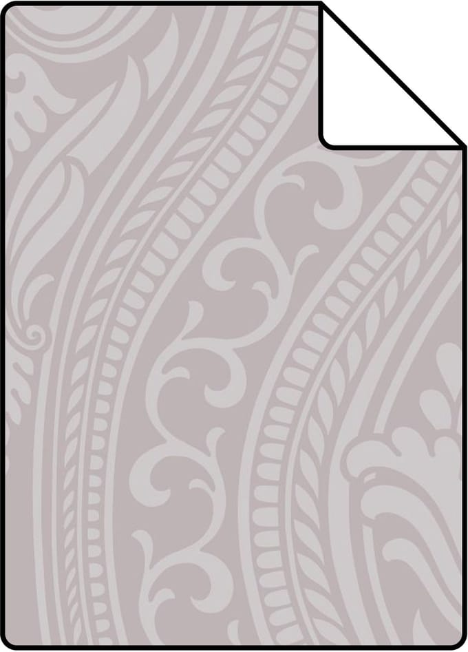 Proefstaal Origin Wallcoverings behang ornamenten roze - 26,5 x 21 cm - 346629-S