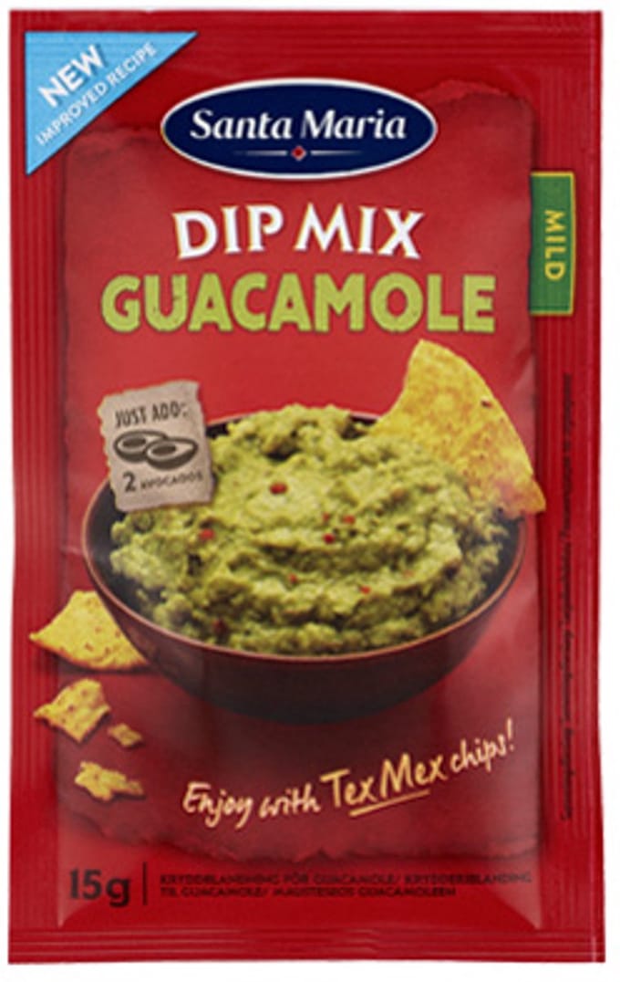Santa Maria - Dip Mix Guacamole - 6x 15g