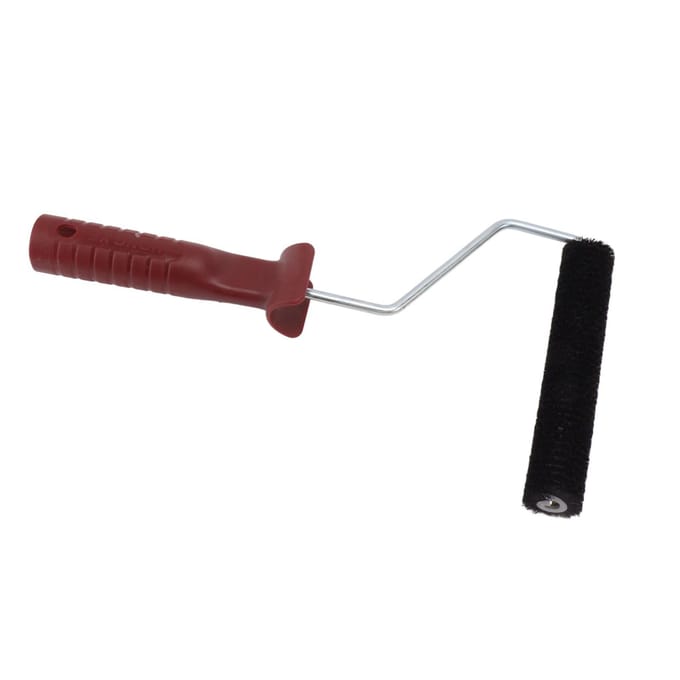Glasvezel Roller Lichtgewicht Aluminiumlegering Roller Borstel Lamineer Bubbelroller voor Bad black