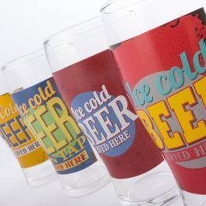 Bierglas - Ice Cold Beer Bierglas