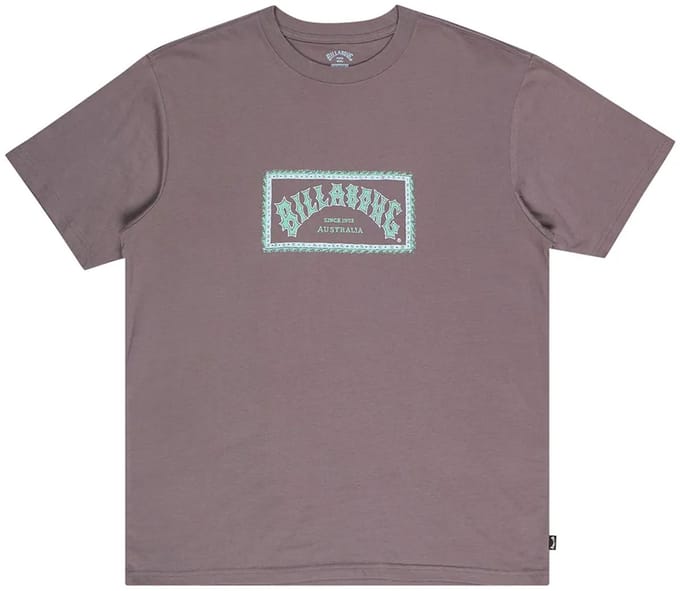 Billabong Arch Frame T-shirt Met Korte Mouwen Paars S Man
