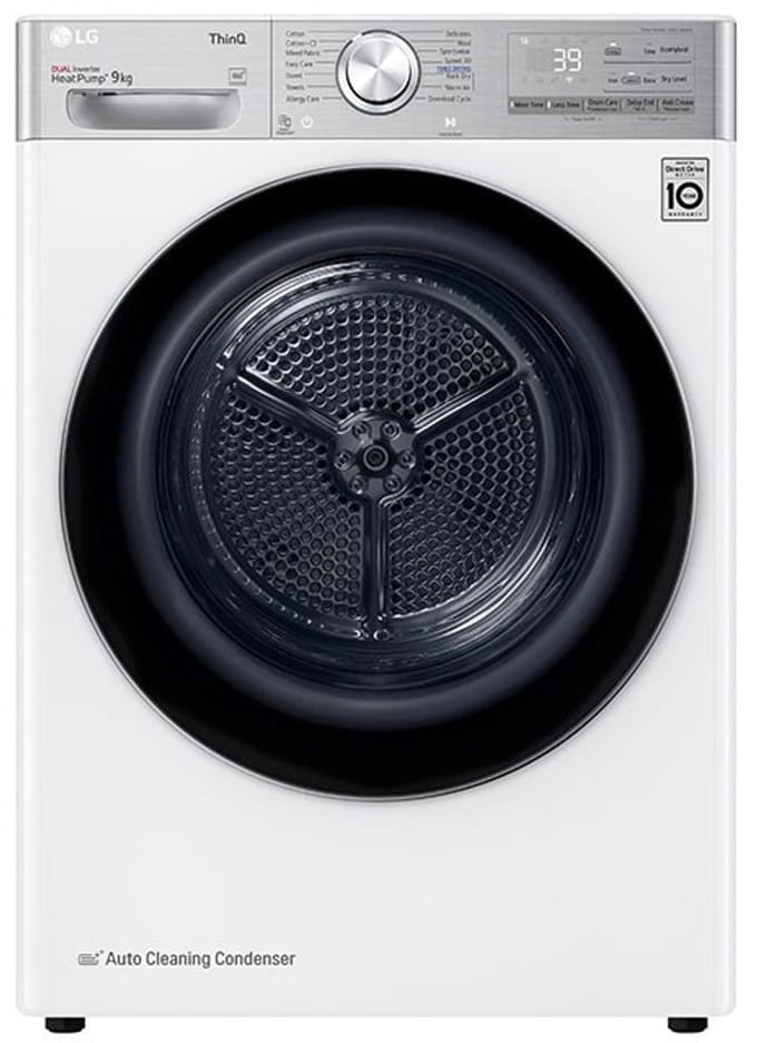LG RH90V9AV2QR - Warmtepompdroger - 9 kg