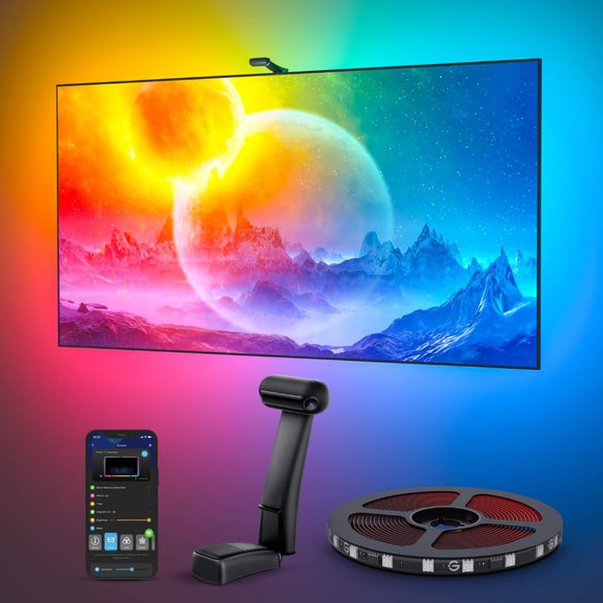 Govee TV Backlight T2 75–85 inch - tv led strip - RGBIC - app-bediening - Alexa/Google