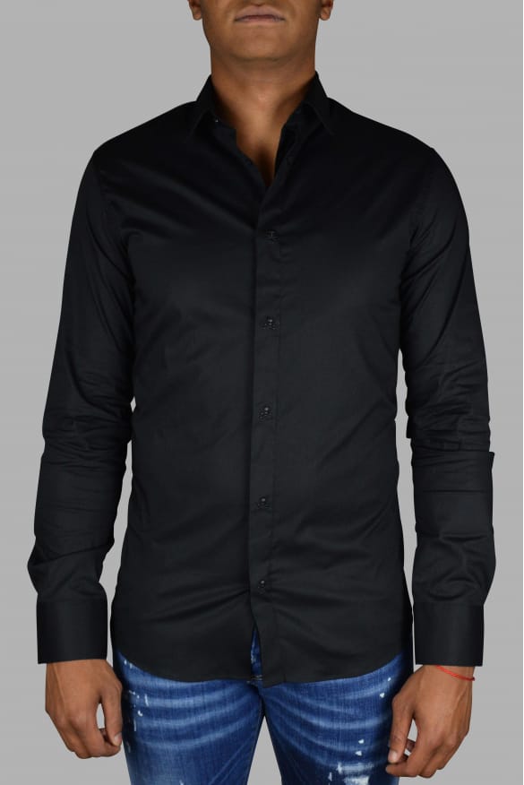 Philipp Plein LS Skull overhemd Zwart