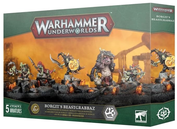 Warhammer Underworlds - Borgit's Beastgrabbaz (109-33)
