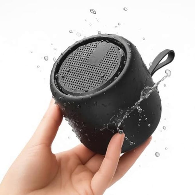 Bluetooth-luidspreker, draadloos, waterdicht, 6-24 uur speeltijd, draagbare mini-bluetooth-luidsprekers, draadloze Bluetooth 5.0 met surround-stereogeluid, basradiator, ruisonderdrukkende microfoon