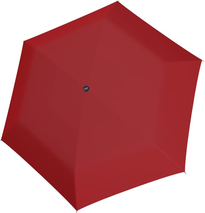 Knirps paraplu Mini Duomatic Dark Chili donkerrood
