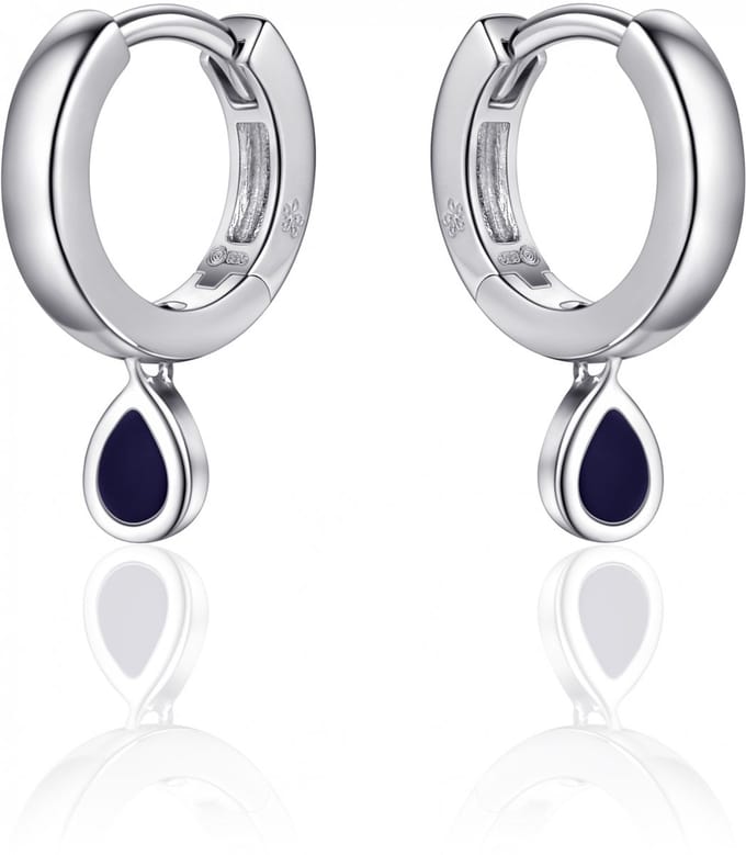 Infinitois Oorsieraden I05E012 - Gerhodineerd sterling zilver