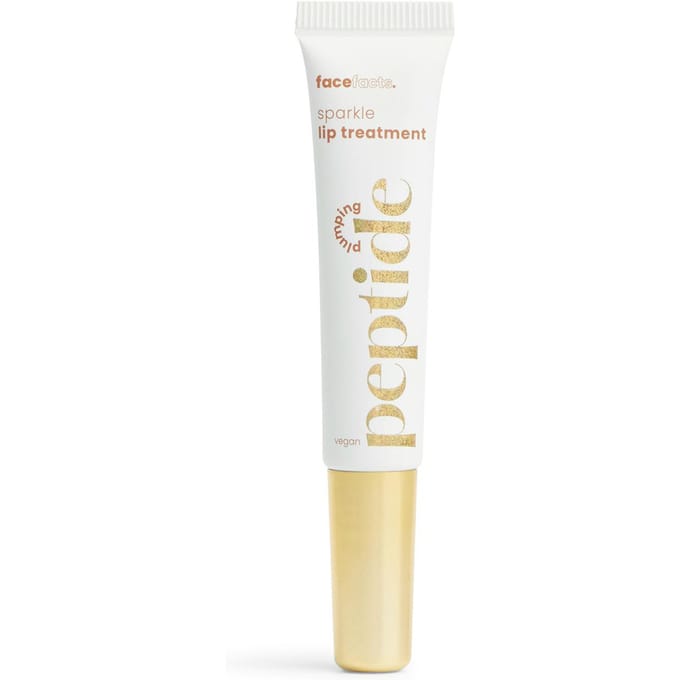 Face Facts Peptide Sparkle Lip TreatmentGolden Bronze 10 ml
