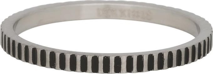 iXXXi Vulring 2mm Cartels ring Mat Zilverkleurig - maat 17