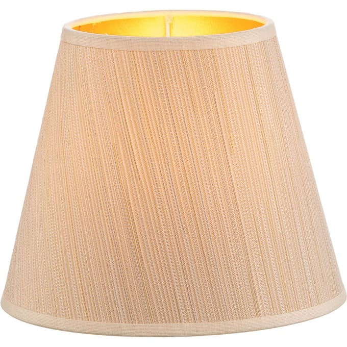 Duolla Kap Sofia hoogte 15,5 cm wit/goud gestreept