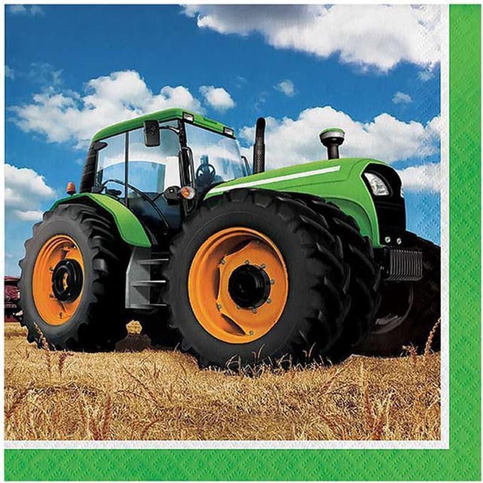 Haza Witbaard Tractor Napkins 16 pcs.