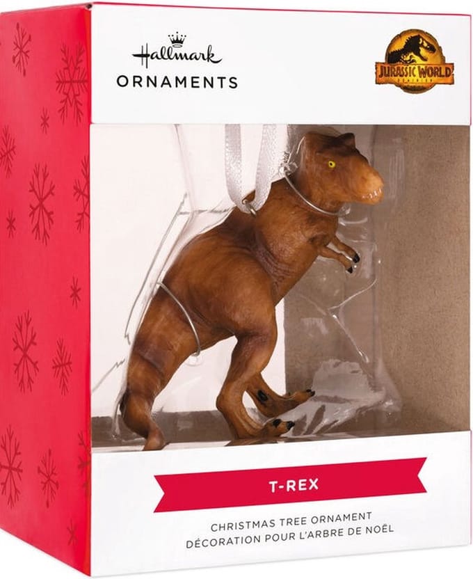 Hallmark Kerstornament t-rex