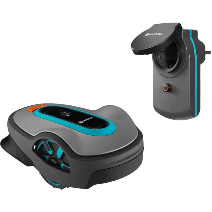 GARDENA robotmaaier smart SILENO city 600 m² set met LONA technologie + Smart Power Adapter