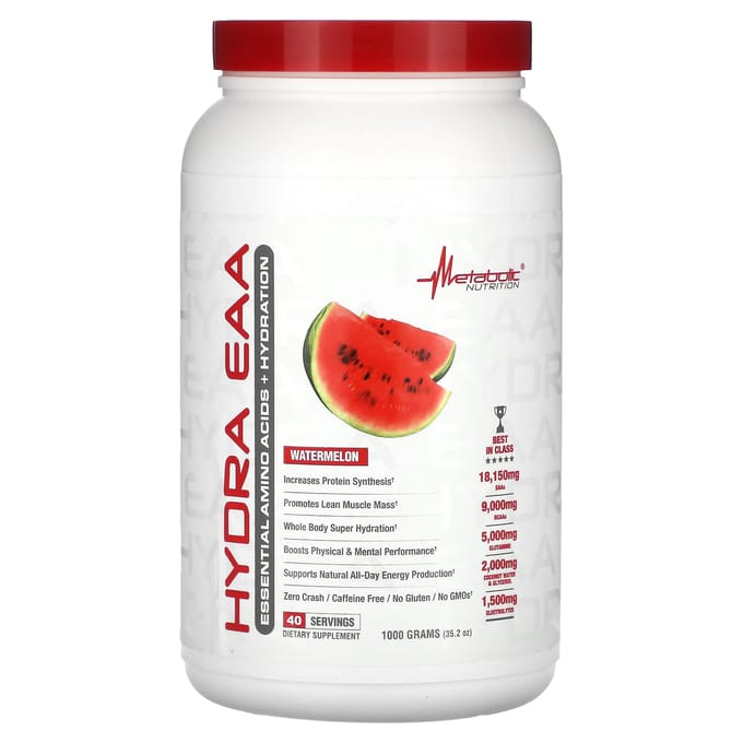 Metabolic Nutrition, Hydra EAA, Pastèque, 35,2 oz (1 000 g)