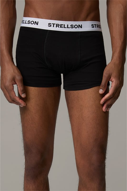 Triopak boxershorts, zwart