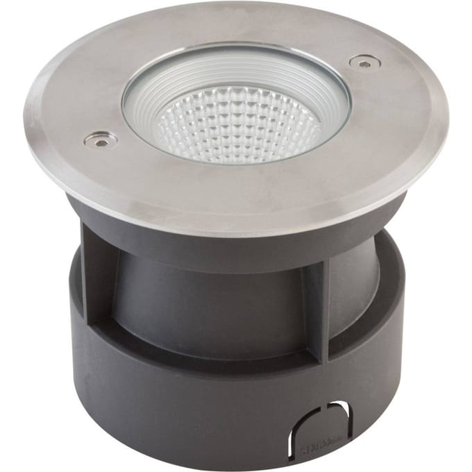 EVN Meerkat, rond, 60°, roestvrij staal, 3W, 3.000K