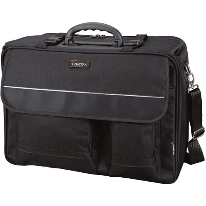 LIGHTPAK® pilotenkoffer The Flight, met draaggreep, 1 vak, polyester, zwart