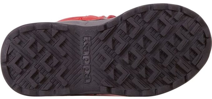 Kappa unisex kinderlaarzen winterschoenen gevoerd rood 260902T