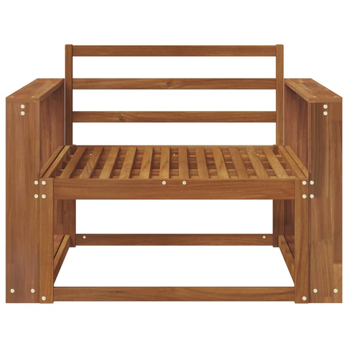 vidaXL - Buiten - Midden - Sofa - Naturel