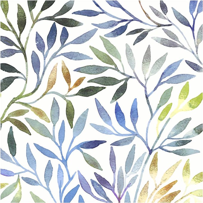 Table Napkins. Willow leaves. size 33x33 cm. 20 pc/ 1 pack