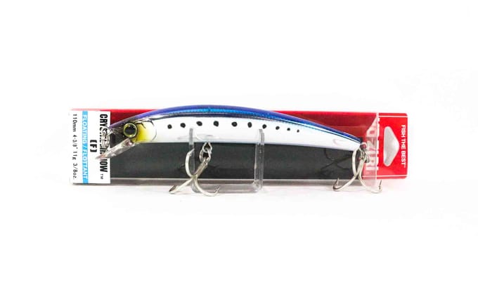 Yo Zuri Crystal Minnow 110 mm drijvend kunstaas R1124-HIW (0032)