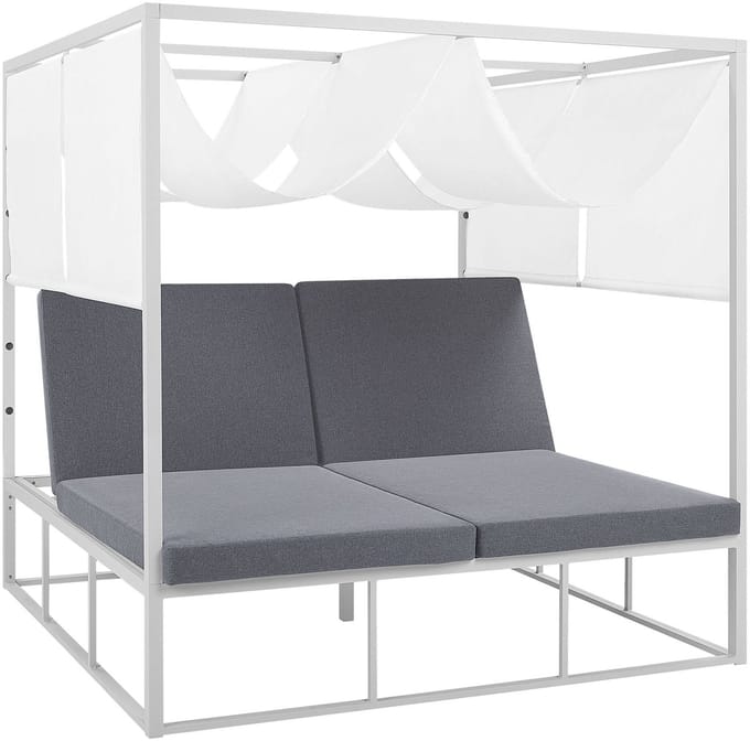 PALLANZA - Zonne-eiland - Wit - Aluminium
