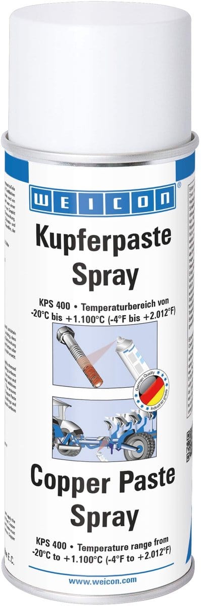 WEICON Kopervet – 400 ml spray – koperkleurig – hoge temperaturen