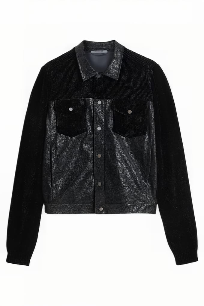 John Varvatos Passaic Regular Fit Foil Black Größe: S | Leichte Jacken Outlet | Herren | Schwarz