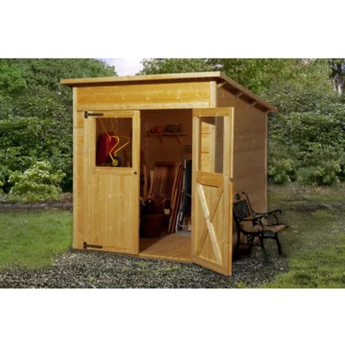 Weka Tuinhuis 325 - Gelazuurd - 194x198cm