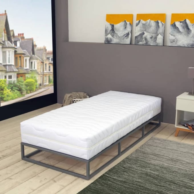 vidaXL - Matras - 7 - Zone - 20 - cm - pocketvering - H2 - 90x200 - cm
