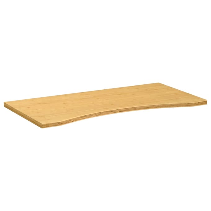 vidaXL Bureaublad 110x55x2,5 cm bamboe