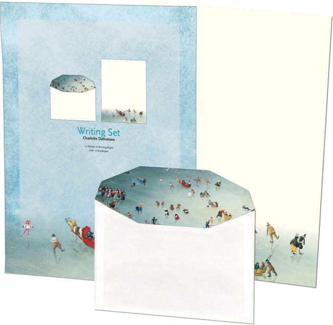 Briefpapier met enveloppen: Winter, Charlotte Dematons