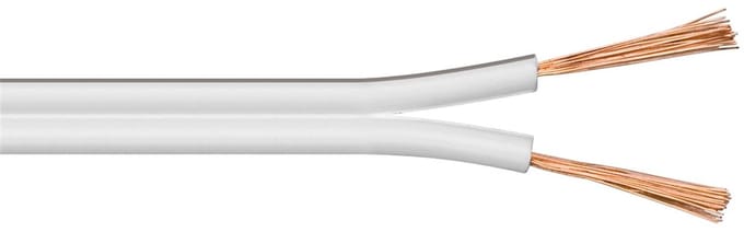 Goobay Speaker Cable white 10 m