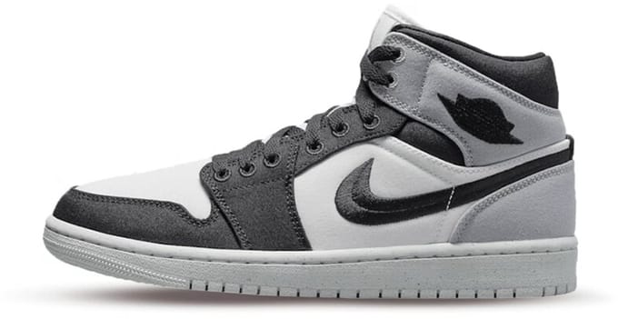 Air Jordan Mid Sneaker SE Black Steel Grey Schoenmaat EU : 38
