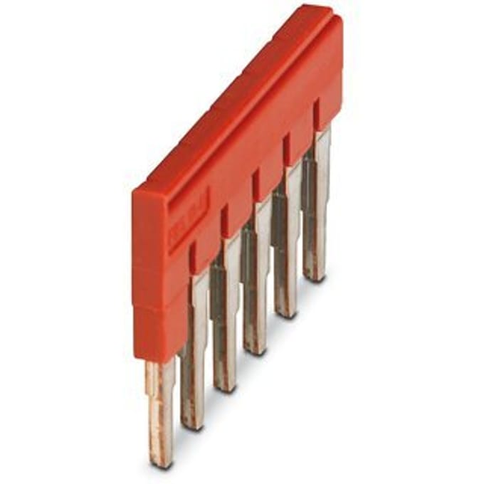 Phoenix Contact FBS 6-6 Rode Insteekbrug 6-Poorts - 1008238