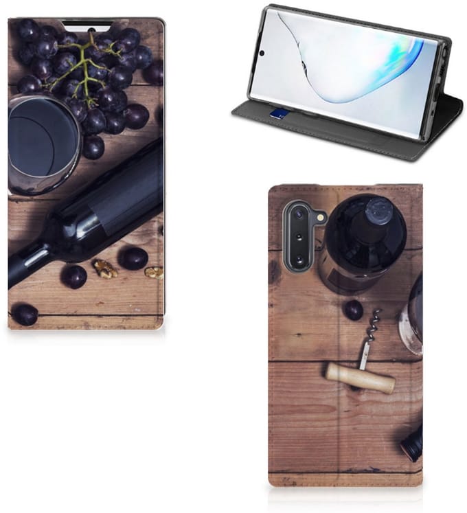 Samsung Galaxy Note 10 Flip Style Cover Wijn