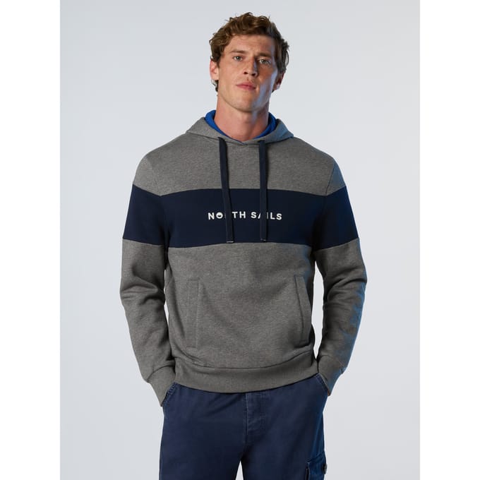 North Sails Hoodie Maxi streep
