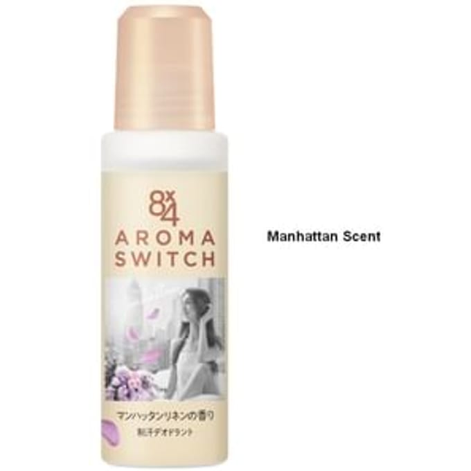 Kao - 8 x 4 Aroma Switch Deodorant Antiperspirant Ball Manhattan - 65ml