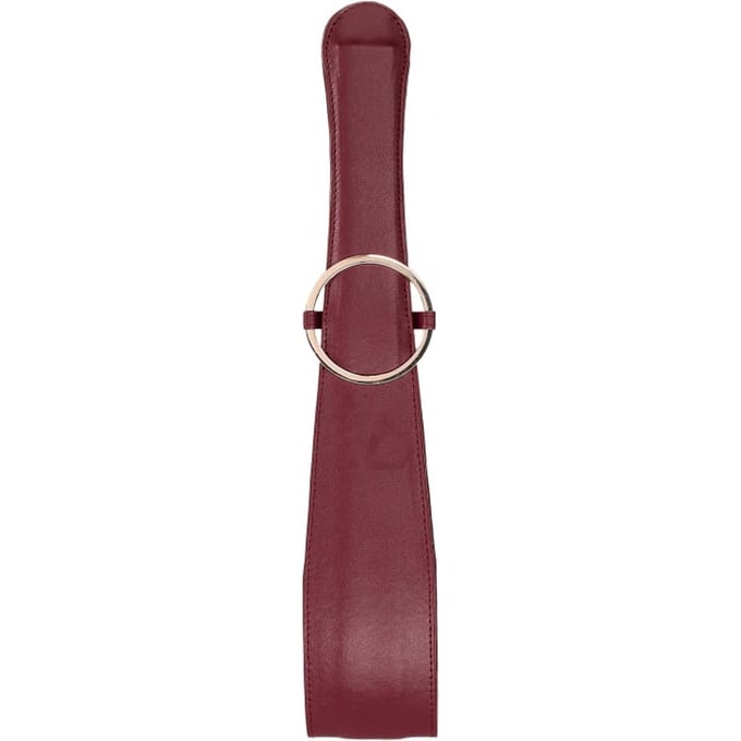 Ouch Halo - Belt Flogger - Burgundy
