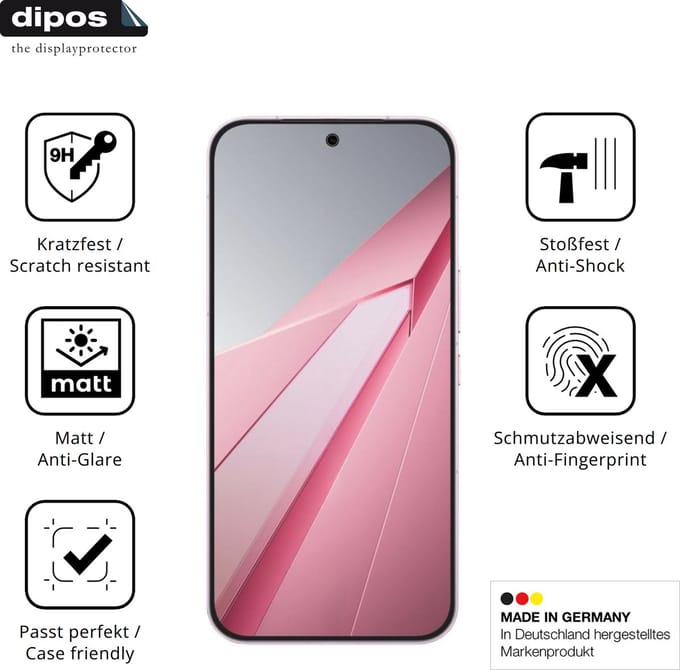 dipos – 2x Matte Pantserfolie geschikt voor Oppo K15 Pro+ | 9H Screenprotector