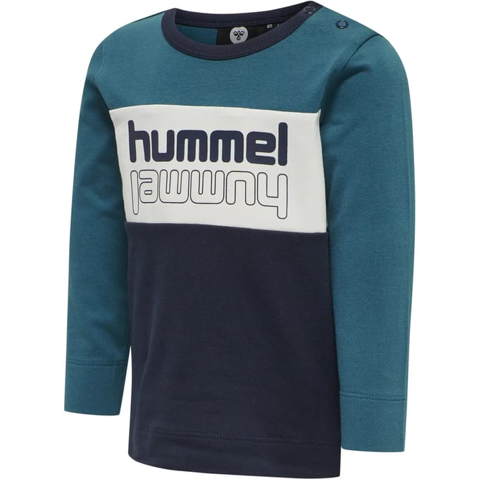 T-shirt met lange mouwen voor babyjongens Hummel Bolt
