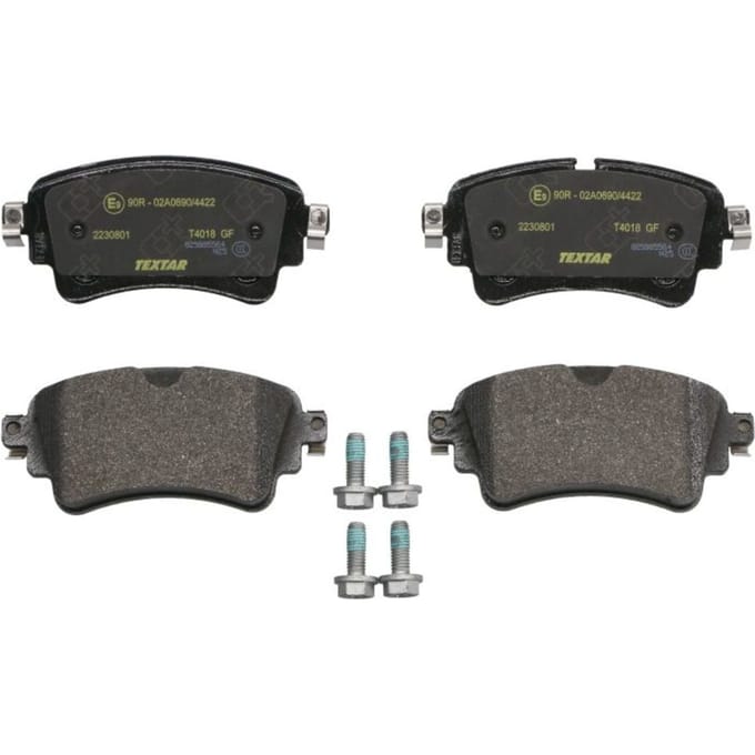 Remblokset TEXTAR 2230801, achter