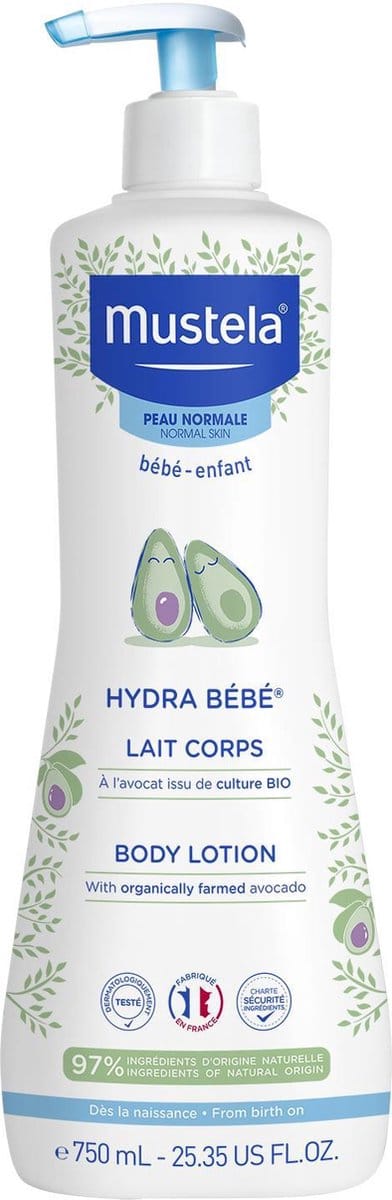 Mustela Hydra Bébé Lichaamsmelk - 750ml