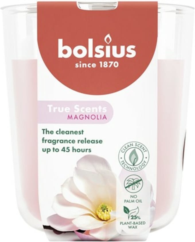 Bolsius Geurkaars True Scents Magnolia -