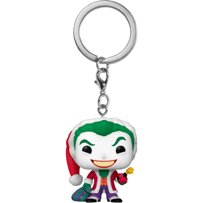 Sleutelhanger Funko Pocket Pop Dc Comics Holiday The Joker Exclusive